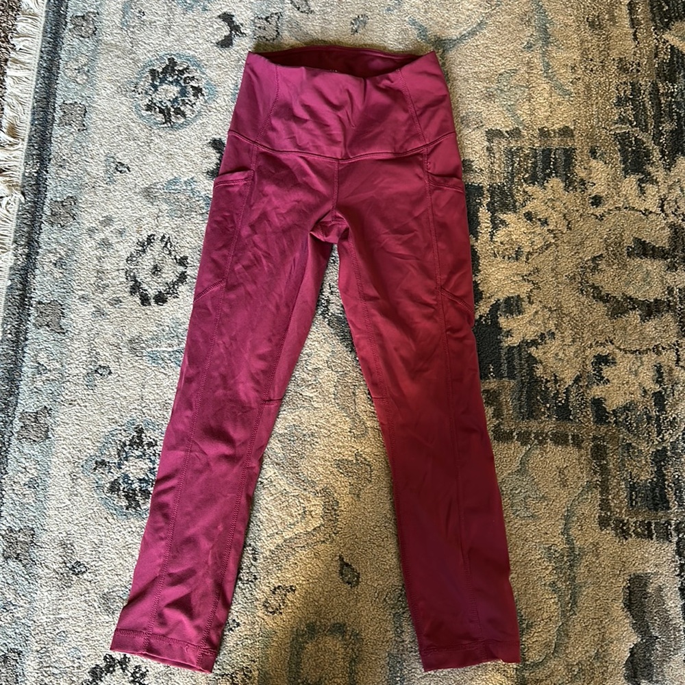 Fuchsia workout pants